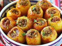 Картофель фаршированный фаршем