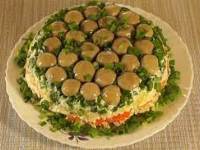 Салат Грибная полянка